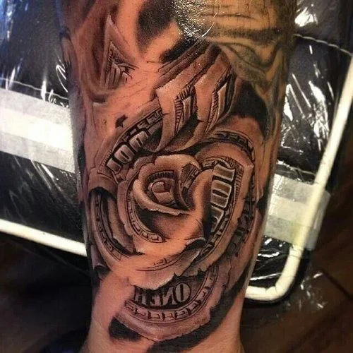 foto de tatuaje en el brazo