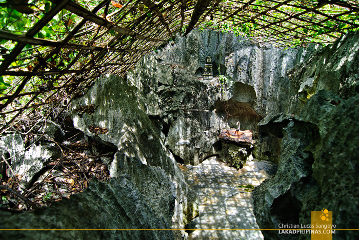 Rock Shower at Sangat Island Dive Resort in Coron