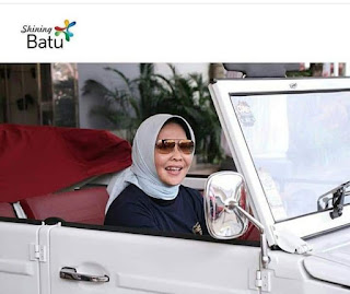 IBU DEWANTI..WALIKOTA BATU ..TEST DRIVE VW SAFARI...