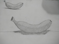 Harmony Arts Academy Drawing Classes Thursday 18-July-19 Anusha Yogesh Bhojane 11 yrs Banana Natural Objects Drawing Grade Pencils, Paper SSDP - Pencil Sketching