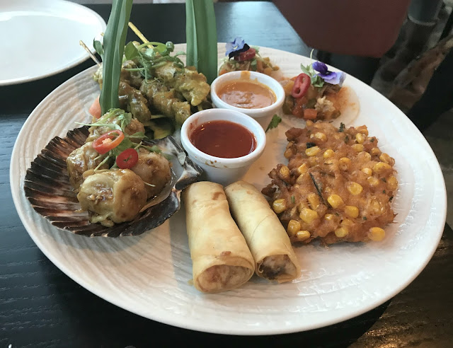 Thai sharing platter starter 