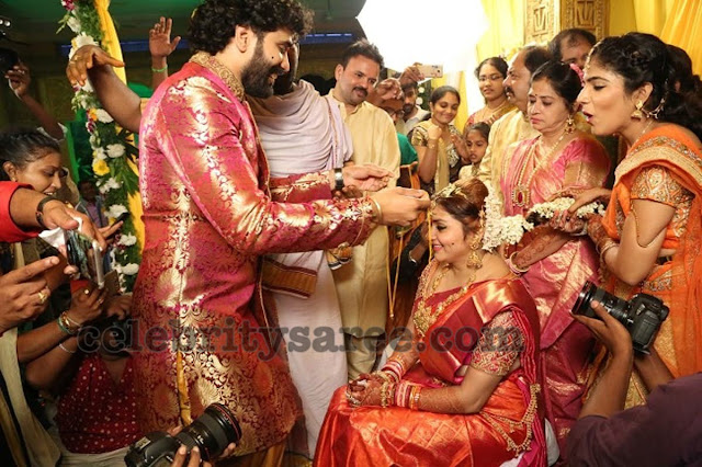 Actress Namitha Veera Wedding3