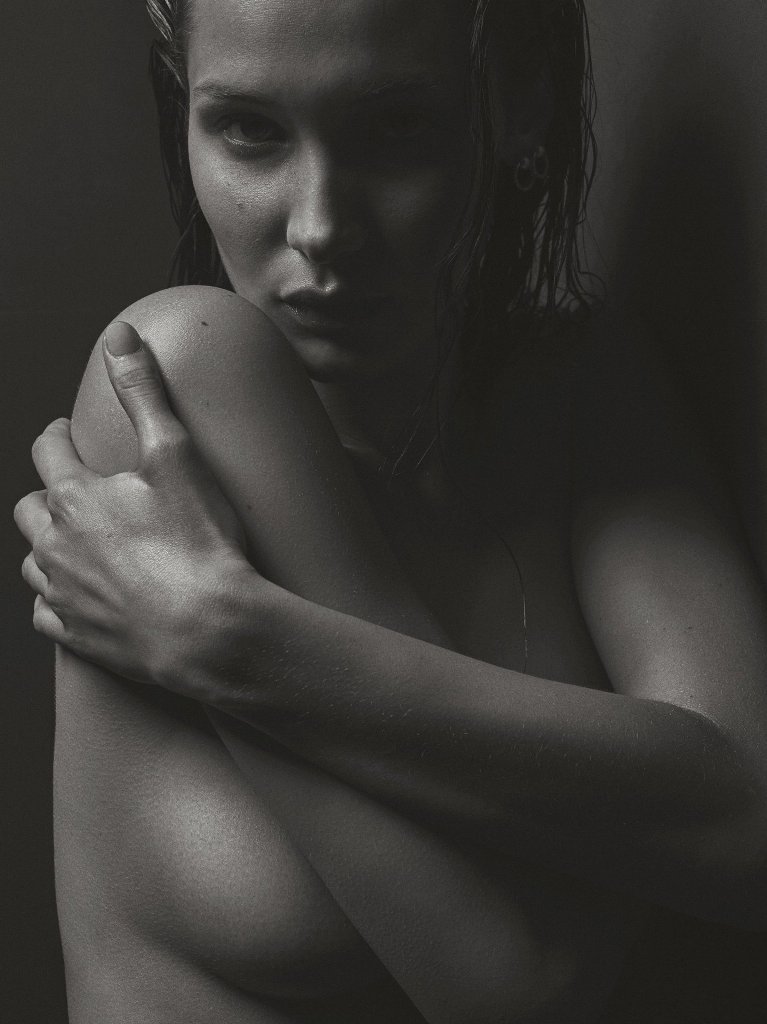 Bella Hadid topless photoshoot for V magazine