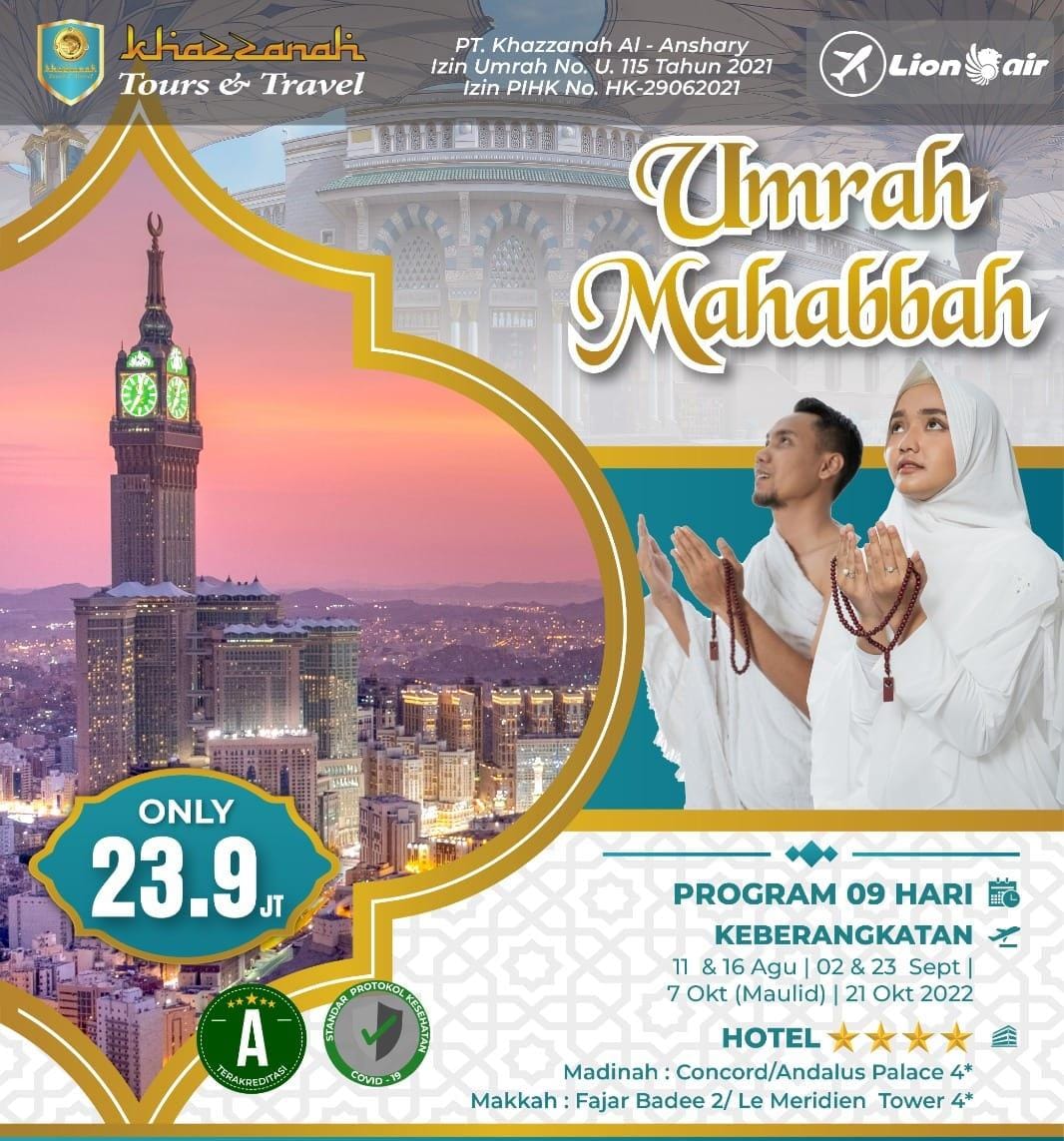 Paket Hajj Plus 2020 Khazzanah Tour