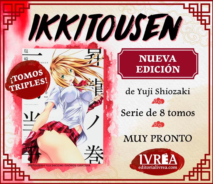 Ikkitousen manga - Yuji Shiozaki - Ivrea