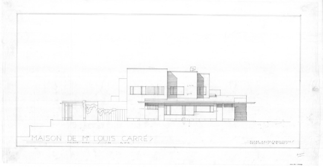 Casa del galerista Louis Carré en Francia | Alvar Aalto | Maison Louis Carré 