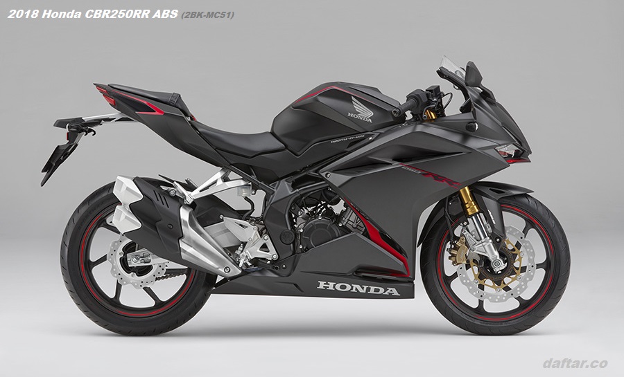 2018 Honda CBR250RR ABS MC51 Matte Black Metallic