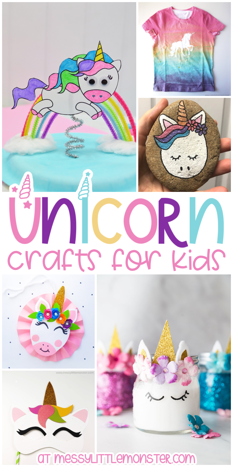 Easy Unicorn Crafts For Kids - The Rockstar Mommy