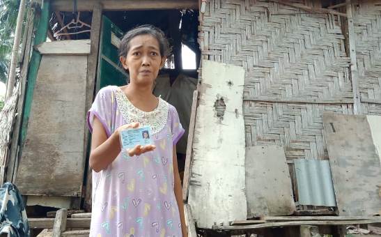 Janda Miskin 7 Anak Ini, Dapat Bantuan Rumah Layak Huni Dari Bupati 