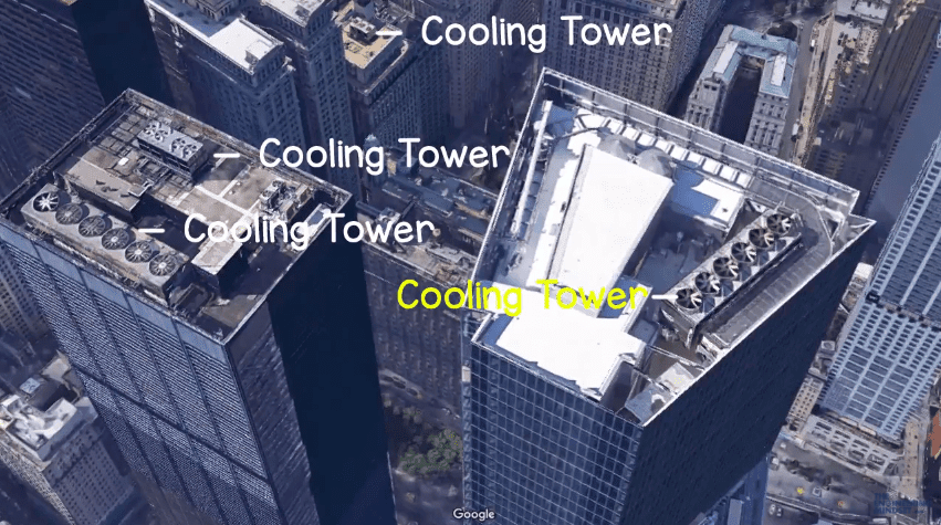 cooling-towers-on-large-comercial-buildings