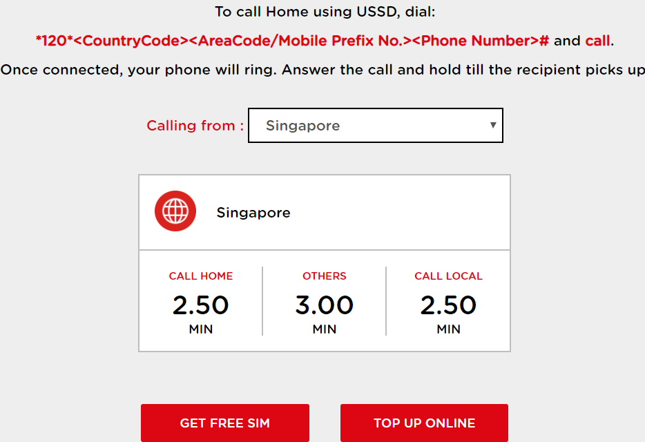 call singapore from malaysia