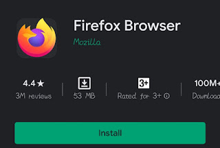 Firefox browser app