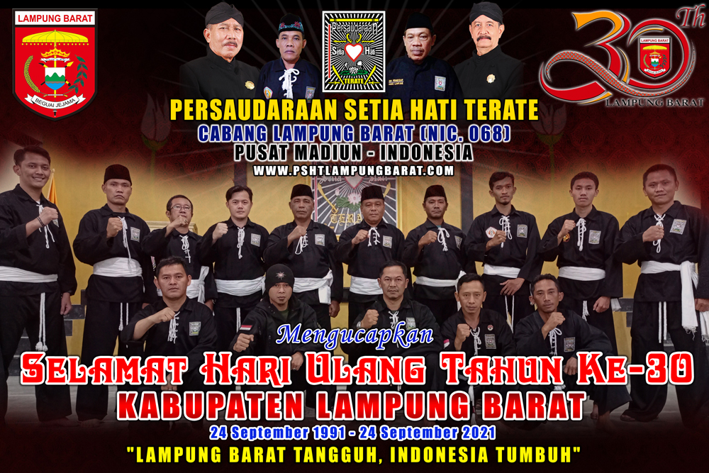 Selamat HUT Ke-30 Kabupaten Lampung Barat