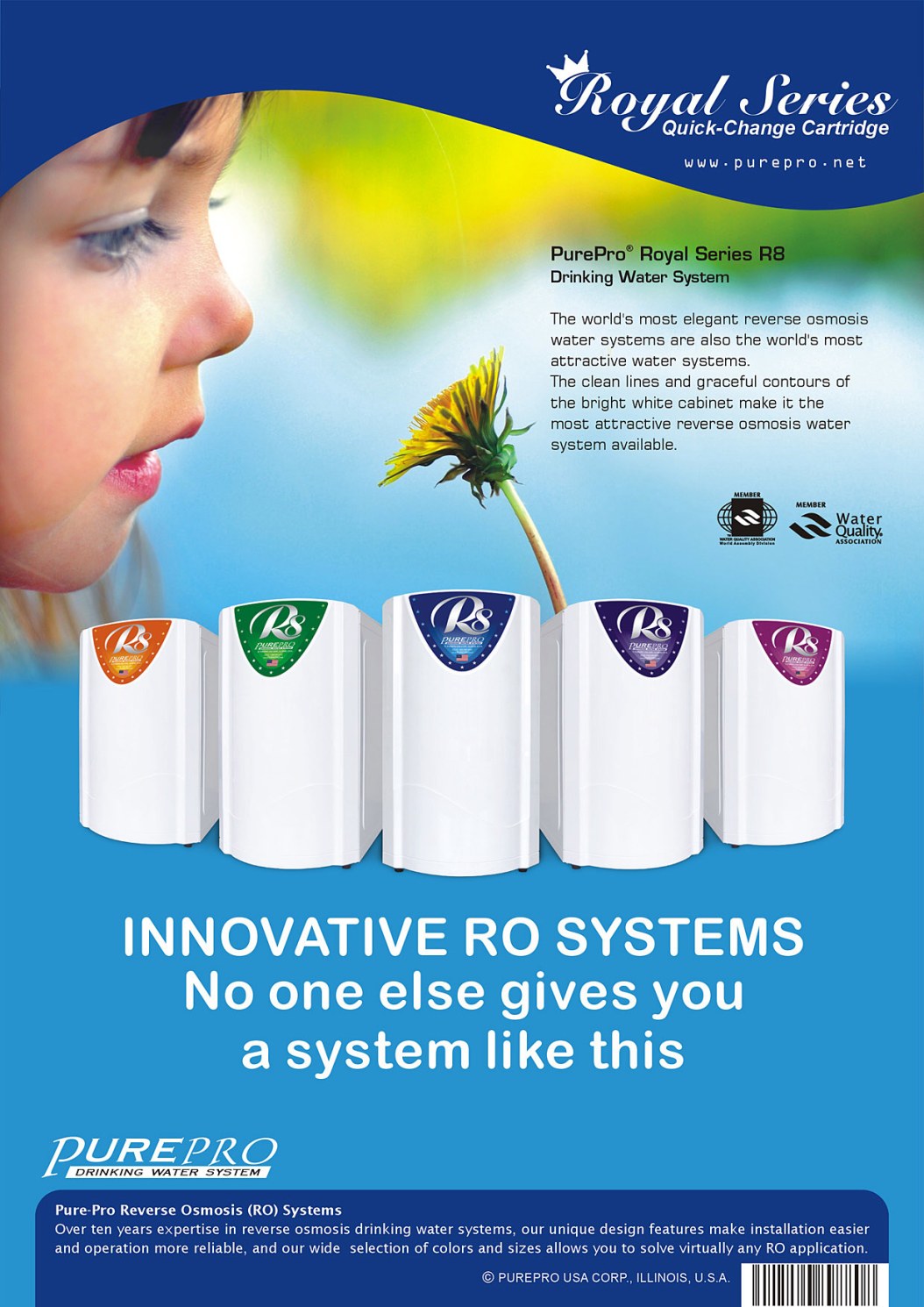 PurePro® USA Royal Series R8  - Pure-Pro Water Corp - Water Filter Manufacturer & Exporter