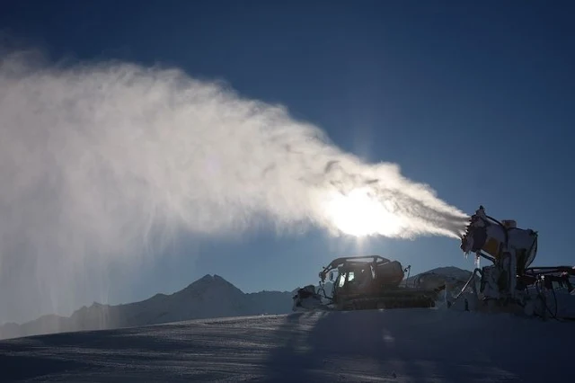 Por primera vez, casi toda la nieve de las olimpiadas de invierno es falsa