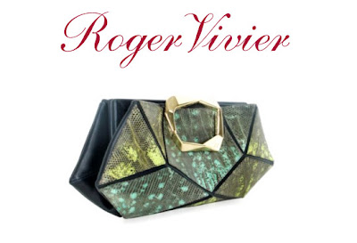 Roger Vivier Faceted Clutch