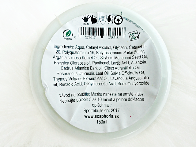 Soaphoria Healthymask - regenerační a vyživující maska na vlasy z Krásná Každý Den