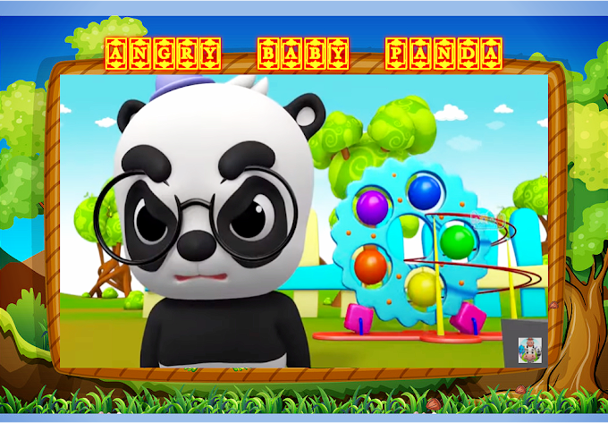 Angry Baby Panda Attack Baby Animals with Magic Fireballs | Learn Colors for Children + More Videos