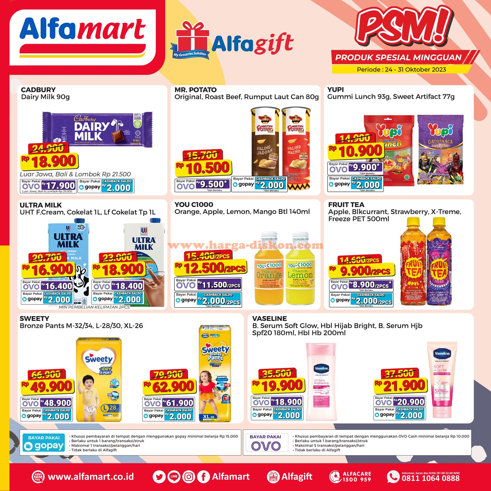 Promo ALFAMART Produk Spesial Mingguan 24 - 31 Oktober 2023