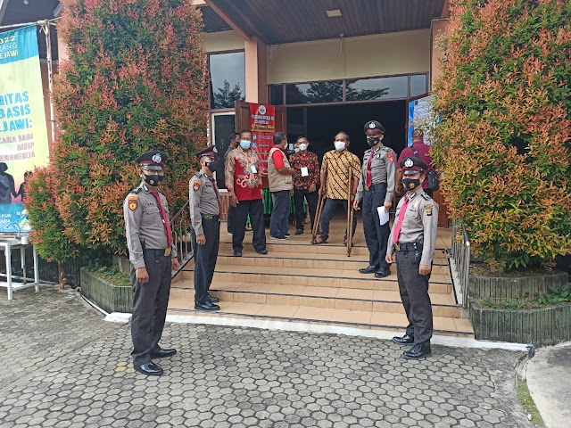 Pastikan Keamanan dan ketertiban Ditpamobvit Polda Lampung Adakan Patroli
