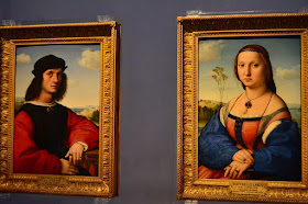 Raphaël - Portraits d'Agnolo Doni et Madeleine Strozzi - 1504