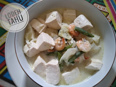 Resep Sayur Lodeh Tahu Ummu Mumtaz