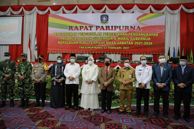 Ansar dan Marlin, Pasangan Gubernur Kepri 2021-2024