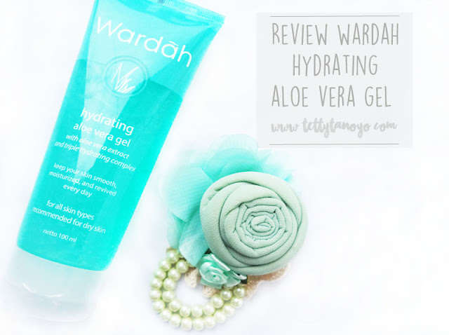 review wardah hydrating aloe vera gel solusi kulit kering