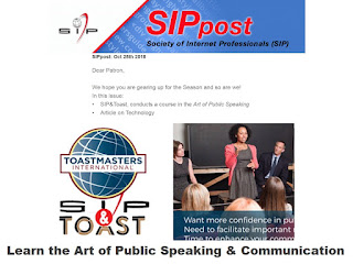 Learn the Art of Public Speaking & Communication, SIPpost 