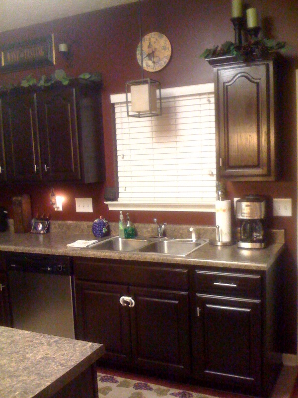 General Finishes Java Gel Stain Kitchen Cabinets