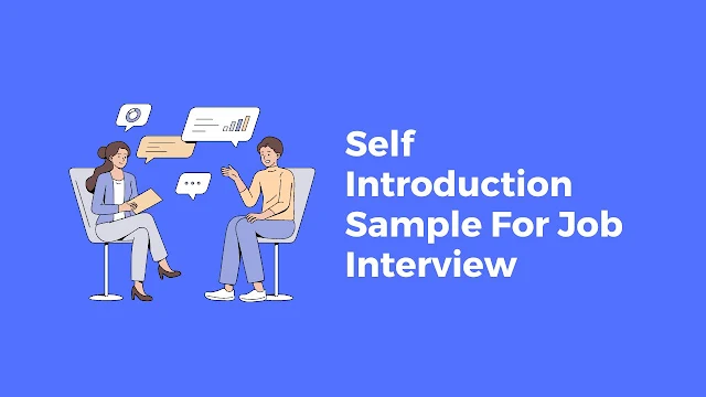 Self Introduction Sample for Job Interview in PDF
