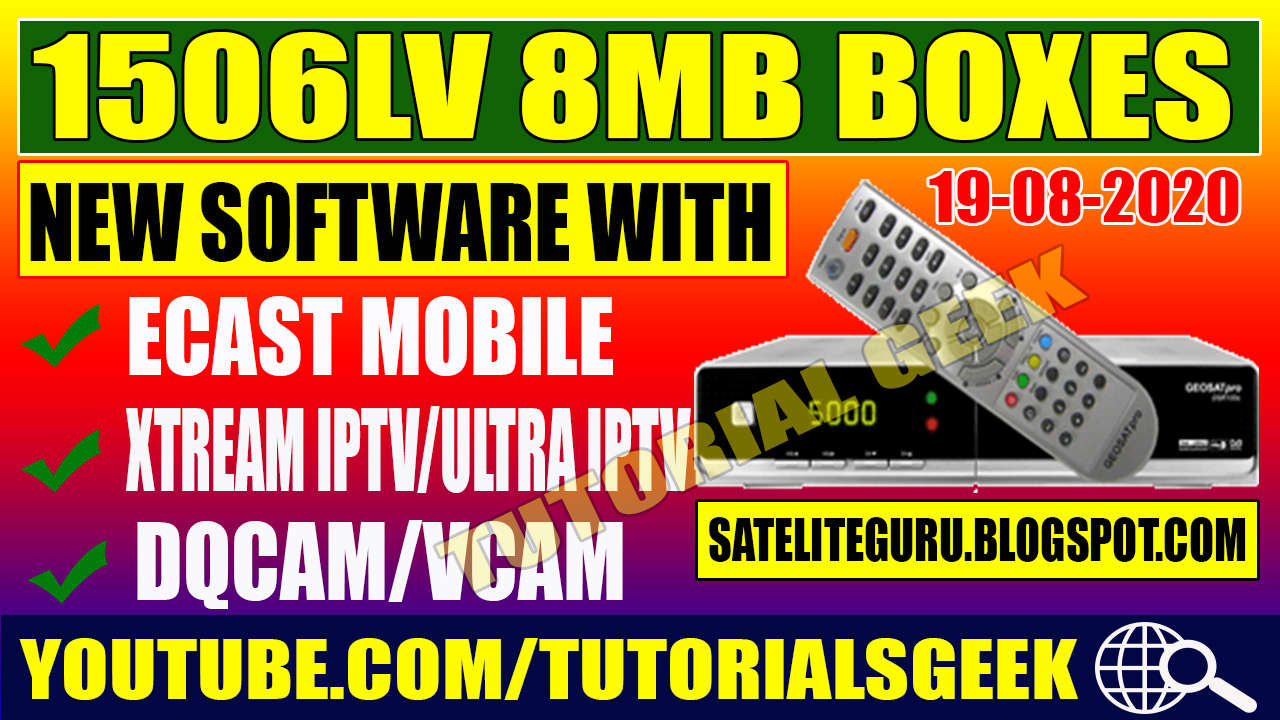 1506LV 8MB BOXES NEW SOFTWARE MAGNUM 7200 PRO WITH ECAST & NASHARE PRO OPTIONS