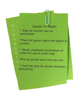 gazon in maart