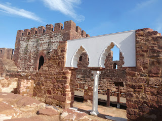 Dans château fort médiéval Silves