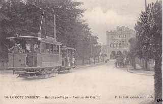 pays basque autrefois tramway labourd