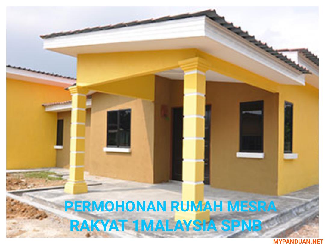 Permohonan Rumah Mesra Rakyat 1Malaysia (RMR1M) SPNB 2020 