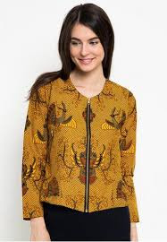 Model baju batik resmi terbaru