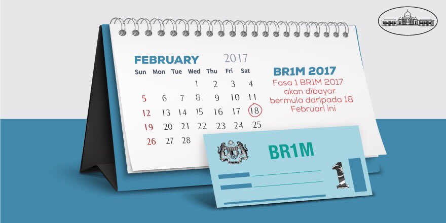 BR1M 2017 Dibayar Mulai 18 Feb, Sila Semak Di Sini - AAKJ