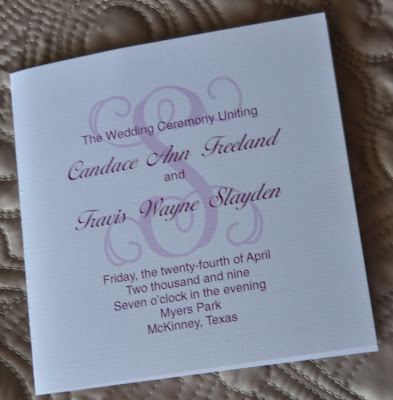 Sample Wedding Programs