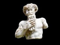 Statue depicting Pan found in Istanbul.