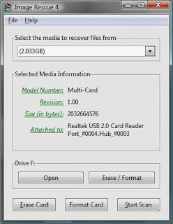 Interface for Flash Drive Recovery