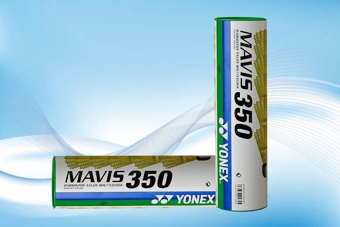 Yonex MAVIS 350 - Green Cap Nylon Shuttle - Yellow 