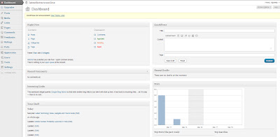 WordPress Dashboard