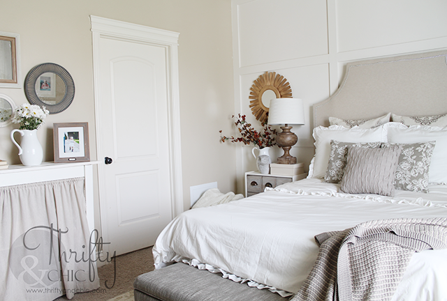 Tips for a great master bedroom refresh, without spending a ton of money!