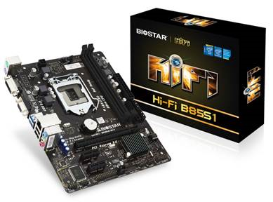 BIOSTAR Hi-Fi B85S1 Motherboard