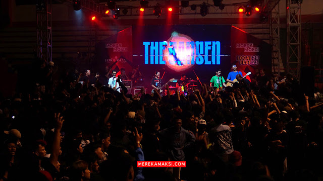 The Jansen di panggung Local Fest 2023 Purwokerto