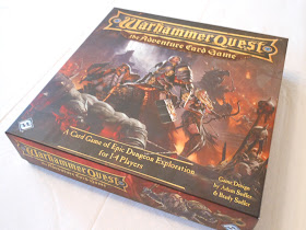 The box for Warhammer Quest: The Adventure Card Game
