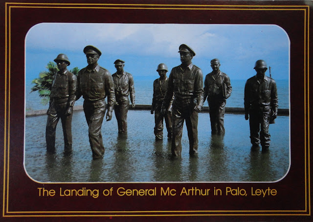 MacArthur Leyte Landing Memorial National Park postcard