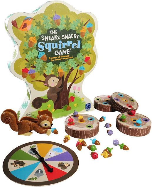 The sneaky snacky squirrel box cover.