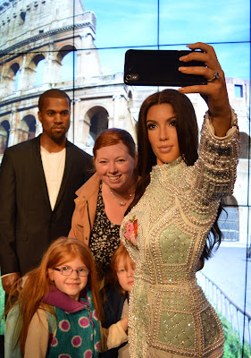 Madame Tussauds London including Star Wars,  A Review  - Kim and Kanye Selfie